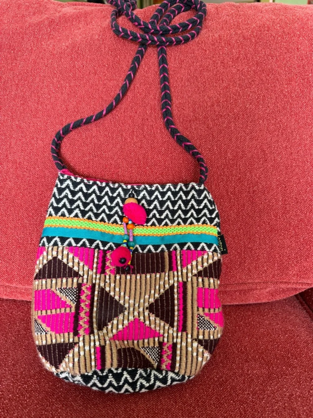 Colorful Bohemian Embroidered Crossbody Bag